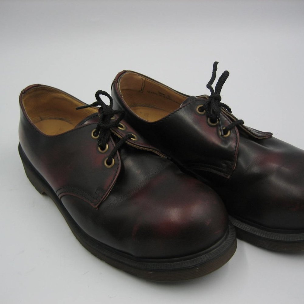 Doc Martens 1461 Oxblood Made in England Derby Oxford Size UK5   US7 Three Hole